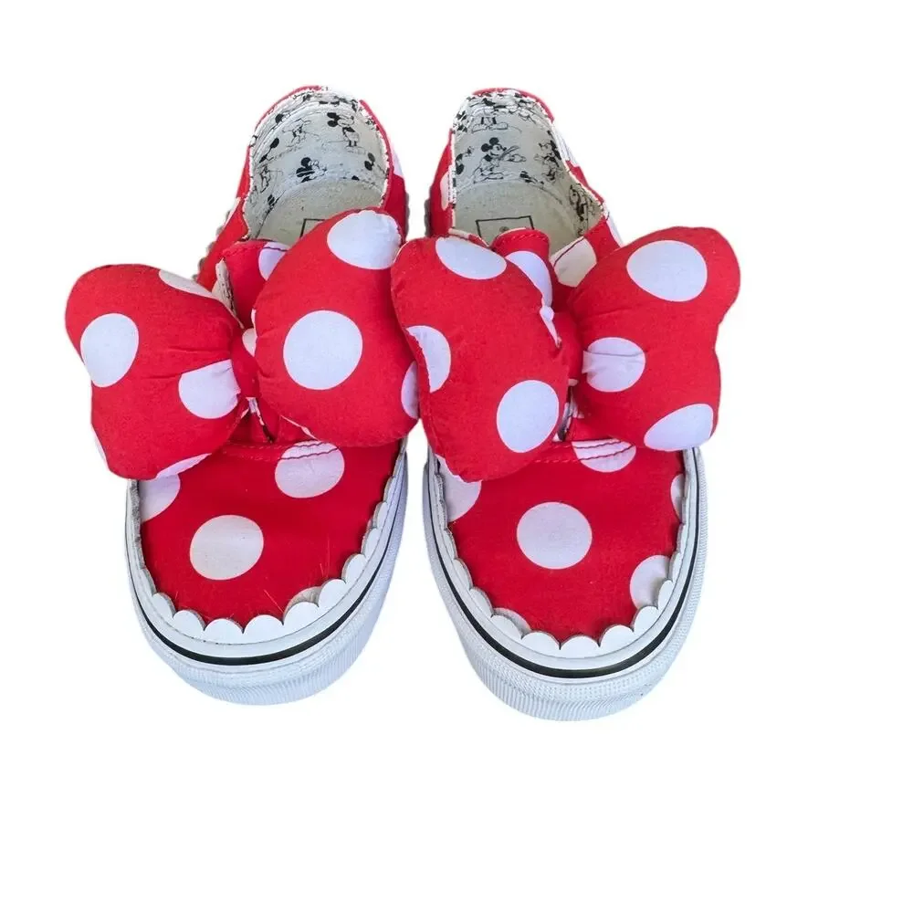 VANS X Disney Minnie Mouse Old Skool Shoe/Sneaker, 4.5 mens, 6 womens